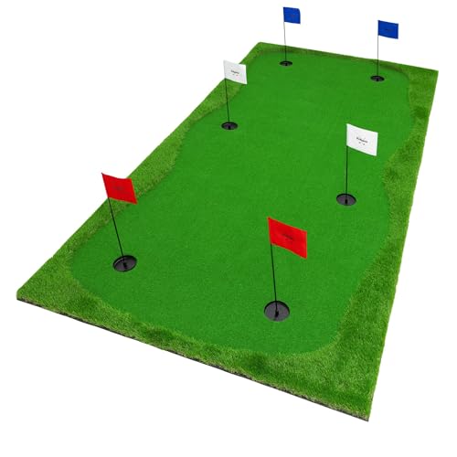 GoSports Golf Putting Green - 10 x 5 ft or 12 x 5 ft - Indoor & Outdoor Putting Practice