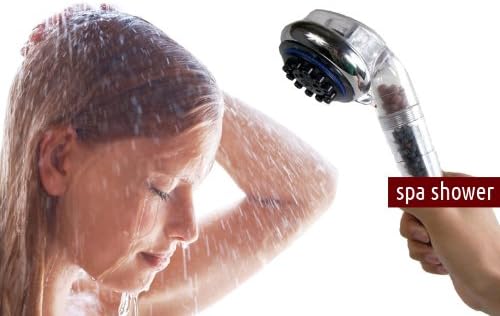 Negative Ion Spa Shower Head Water softener and purifier