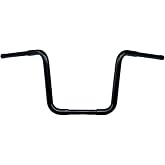 AIRCMT 1-1/4 1.25 Inches Tube Fat Ape Hangers Handlebar 14 Inches Rise For Harley Softail FLST FXST Sportster XL 883 1200 Dyna Fat Boy Heritage Road King(Gloss Black)