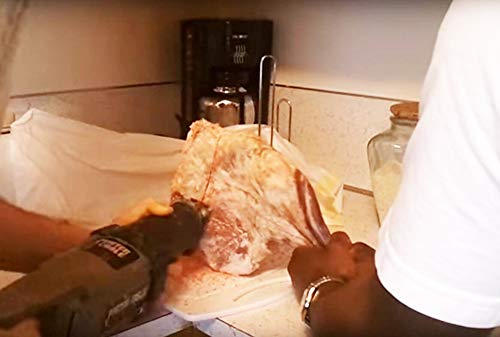 image for MRCGTCE 9 Inch Stainless Steel Sawzall Blade for Meat, Unpainted Stain