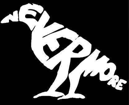 Amazon Com Keen Nevermore The Raven Edgar Allan Poe Vinyl Decal Sticker Cars Trucks Vans Walls Laptops White 5 5 In Kcd551 Automotive keen nevermore the raven edgar allan poe vinyl decal sticker cars trucks vans walls laptops white 5 5 in kcd551