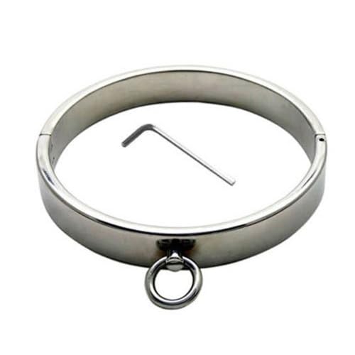 Stainless Steel Locking Neck Choker Collar Slave (SM419 men) image