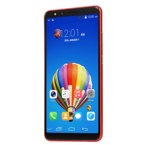Cell Phones, 5.7'' Unlocked Smartphone - Android 6.0-8GB RAM - Dual HD Camera&Sim Card Full Screen (Blue)