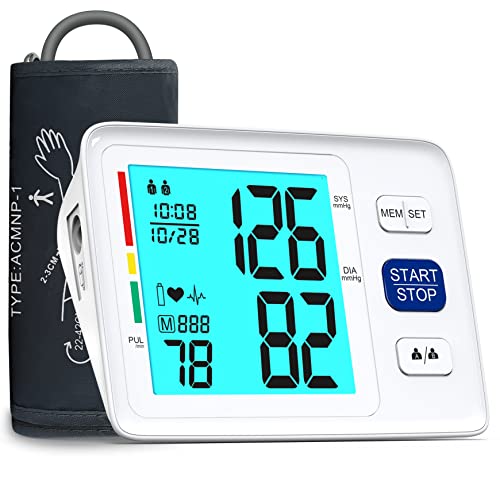 Blood Pressure Monitor Upper Arm Automatic Digital BP Monitor