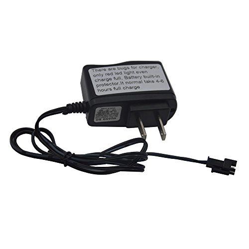 Blomiky 4.8V Charger Power Adapter for off-Road Rock through C181 C182 C185 RC Trucks and F1 RC Boat C181 Charger