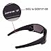 Walleva Black Polarized Replacement Lenses for Oakley Batwolf (OO9101 Series) Sunglasses