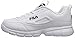 Fila Men's Disruptor SE Training Shoe, White Navy Red - 8.5