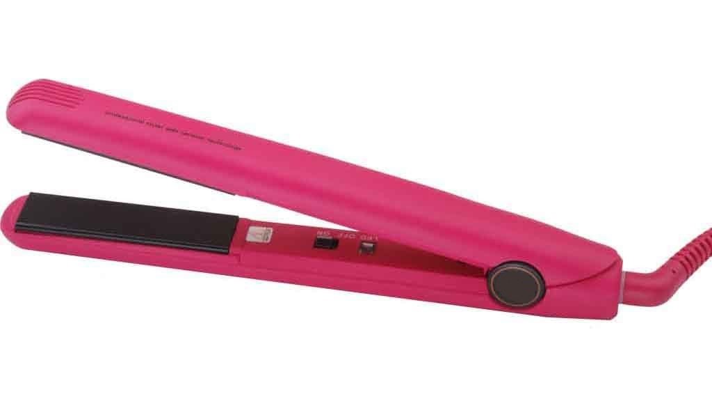 PINK Hair Straightener 1" plates Professional Quality Beauty