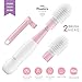 Little Martin’s Electric Bottle Brush – Cleaning Washing Scrubber Tool for Bottles Mugs Cups Glasses Kitchen – Rechargeable Battery, Wireless Cordless Use – Detachable Brush (Pink)