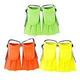General Kid Children Toddler Learn Swimming Training Soft Adjustable Fin Flippers Swim Pool Beach Sporting Good, 1 Pair