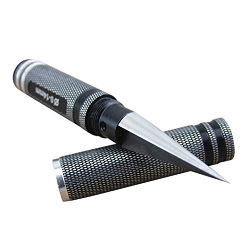 Besde DIY Universal 0-14mm Black Professional Reaming Drill Tool Edge Reamer (Black, A)