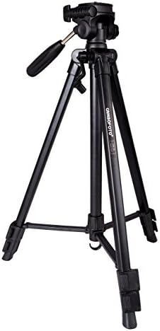 Camera Tripod CAMBOFOTO 63 Inch Aluminum Travel Portable Folding Tripod for Canon Nikon Sony DV Video SLR DSLR Camera with Carry Bag