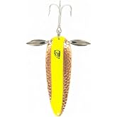 Dardevle Klicker Copper Back 1 oz Fishing Spoon Lure