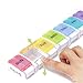 Weekly Pill Organizer - 7 Day Pill Case, Push Button Medicine Organizer, Daily Detachable Vitamin Container, Extra Large Pill Case Box for Pills Fish Oil Vitamin Supplements-Once-a-Day
