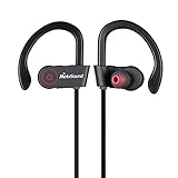 Melosound Bluetooth Headphones,Wireless Sports In-ear Stereo Earbuds Headset Earphones with Microphone For iPhone & all Android for Running Workout (Black)
