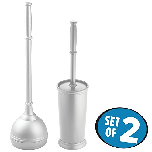 MetroDecor mDesign Toilet Brush Plunger