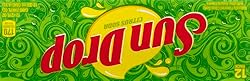 Sun Drop Citrus Soda, 12 Fluid Ounce Can, 12 Count