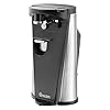 Swan 3-in-1 Hands Free Can Tin, Including Knife Sharpener and Bottle Opener, Stainless Steel, 60 W, Black