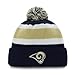 NFL St. Louis Rams Men's Breakaway Knit Cap, One Size, Light Navy