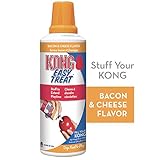 KONG - Easy Treat - Dog Treat Paste - Bacon and Cheese - 8 ounce