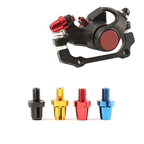Gracefulvara 5 Pcs 7 mm Bicycle Brake Cable Adjuster Screws Random Color