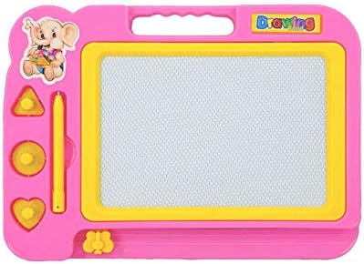 CHoppyWAVE Magnetic Drawing Board, Children Kids Magnetic Writing Painting Sketch Graffiti Pad Drawing Board Toy Pink