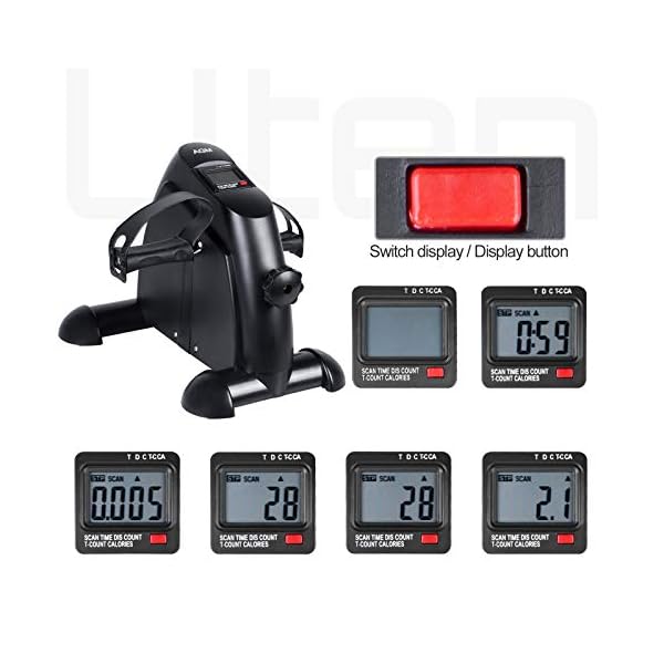 Mini-Exercise-Bike-Pedal-Exerciser-Portable-Fitness-with-Digital-Monitor-Adjustable-Resistance-LCD-Display Mini Exercise Bike Pedal Exerciser Portable Fitness with Digital Monitor Adjustable Resistance LCD Display