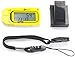 Ozeri 4x3razor Pocket 3D Pedometer and Activity Tracker with Bosch Tri-Axis Technology from Germany, Yellow