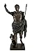 Veronese Design Augustus of Prima Porta Bronze Finish Augustus Caesar Statue 12 Inch