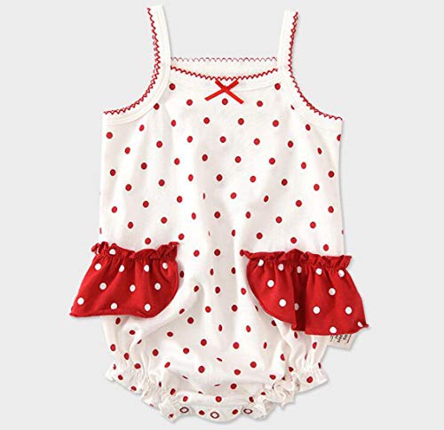 Infant Baby Girls Sleeveless Onesies Tank Top Cotton Baby Bodysuit Pack of Baby Summer Colorful Clothes Outfit (9-12 Months)