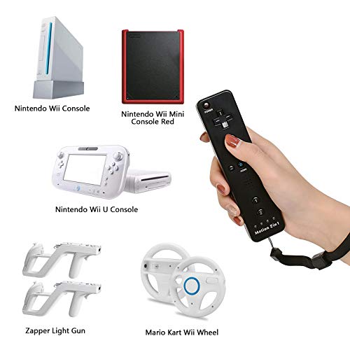 TURPOW Wii Remote Controller with Motion Plus Compatible with Nintendo