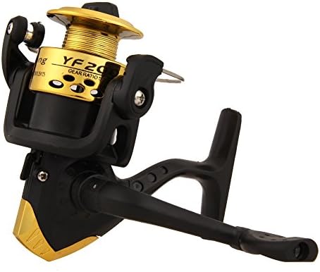YUYUGO Aluminum Body Spinning Reel High Speed G-Ratio 5.2:1 Fishing Reels Left / Right Hand Interchanged Handle Alloy Fish Reels