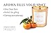 Benevolence LA Fresh Persimmon Wood Wick Candles | Soy Scented Candles for Home | Gifts for Women and Men | Home Fragrance | Aromatherapy | Shelf Decor, Bathroom Freshener | 8oz, 45 Hour Burn