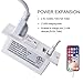 Conference Recessed Power Strip USB C Fast Charging,Furniture Recessed Outlet,Table Power Strip,Flush Mount for Side Table (White, 20W USB-C Port)