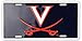 Hangtime University of Virginia Embossed Metal auto tag