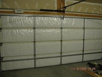 NASA Tech White Reflective Foam Core Garage Door Insulation Kit 9L x 7H