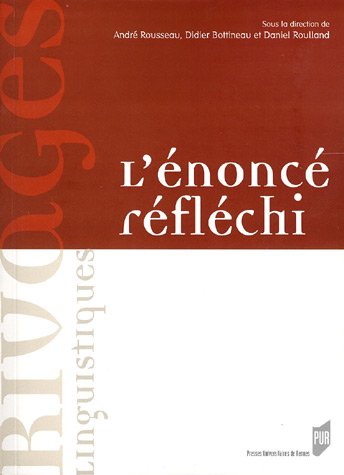 L' énoncé réfléchi