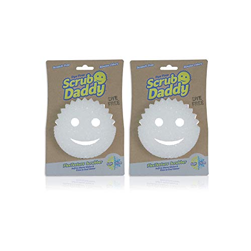 Esponjas Scrub daddy multiuso, blanco (2 unidades)