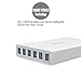 iMuto 50W/10A 6-Port USB Wall Charger, Multi-Port USB Charger Desktop Charging Station for Smartphones, Tablets and More