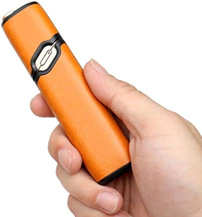Anti-Fall PU Protective Cover Case for iQOS 3.0 Multi Electronic Cigarette Vape Accessories (Yellow)