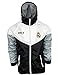 Real Madrid FC Windbreaker Jacket, Official Football Mens Shower Jacket