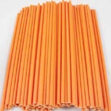 Orange Cake Pop Sticks