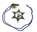 Imprints Plus 3-Piece Toy 45 Silver Pistol Bundle Includes 1 Police Style Silver Revolver with Black Handle Cap Gun with 1 Whistle and 1 Chrome Finished Badge for Dress-Up-Costume Accessories (G7)