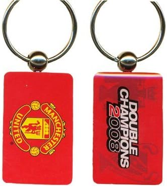 MANCHESTER UNITED DOUBLE CHAMPIONS KEY RING MAN UTD