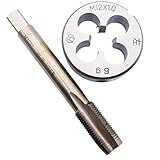 HSS M12 x 1mm Tap and M12 x 1.0mm Die Metric Thread