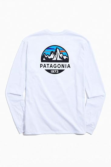 Amazon パタゴニア メンズ 長袖 Tシャツ ロングスリーブ Patagonia Men S Long Sleeved Fitz Roy Scope Responsibili Tee Patagonia パタゴニア スポーツ アウトドア