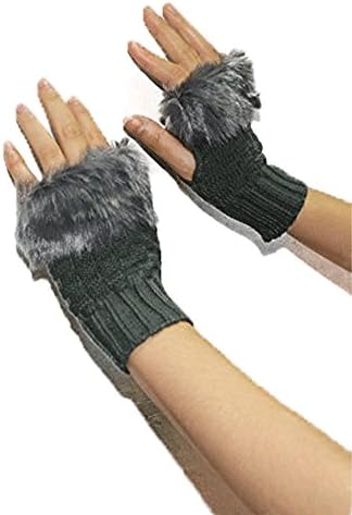 Vivoice Women Fingerless Gloves - Mitten Winter Gloves Warmer Knitted Gloves for Outdoor