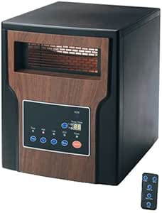 Amazon.com: Westpointe Infrared Remote Control Portable Heater Black