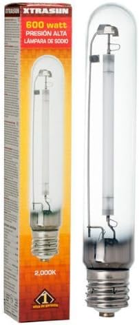 Xtrasun XTB1020 - 600 Watt - High Pressure Sodium Grow Bulb - 2000K - 76000 Lumens - 24000 Life Hours by Xtrasun