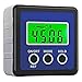 Magnetic Digital Angle Finder Level Digital Angle Gauge, IP54 Dust and Waterproof Digital Inclinometer-Blue